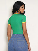 Blusa do Brasil Feminina - Copa do Mundo [COMPRE 1 LEVE 2]